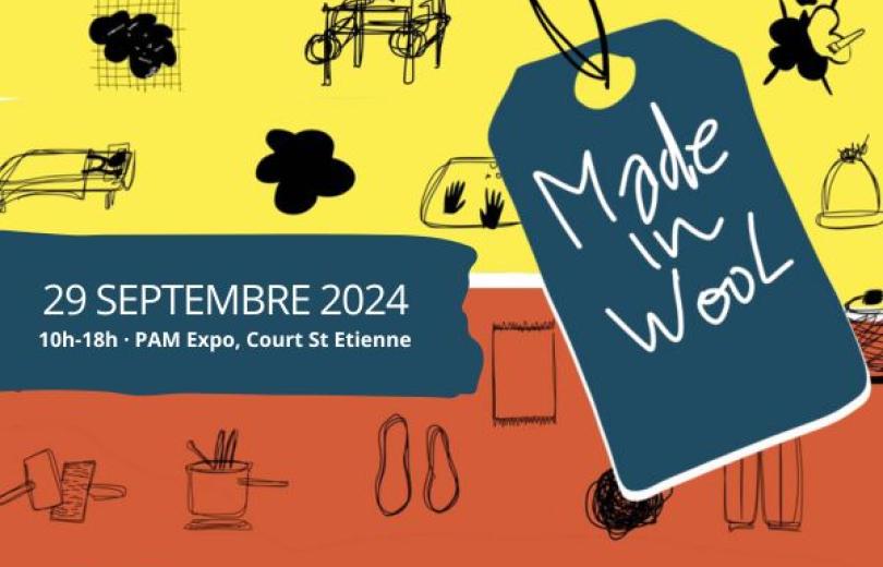 Made in Wool 2024 - le salon 100 % laine