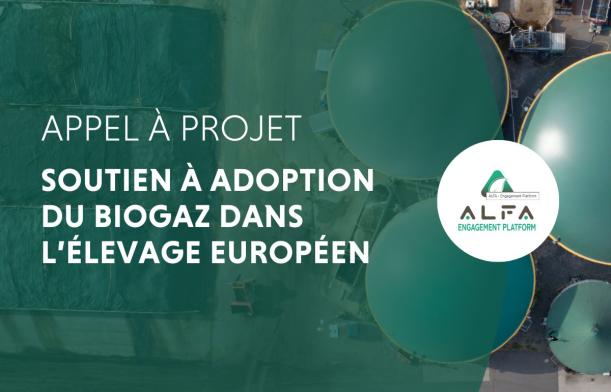 Appel à projets : le projet ALFA soutient l'adoption du biogaz dans l’élevage européen